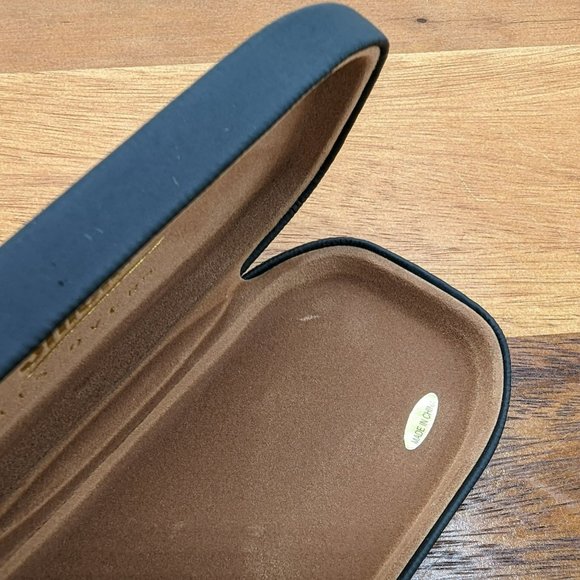 Solar Shield Fits Over Case Black Tan Small Size Sunglass Eyeglasses Clamshell - Picture 6 of 7